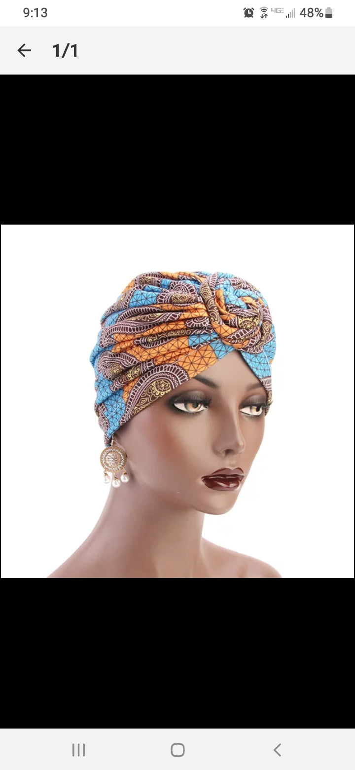 African American Stylish Turban