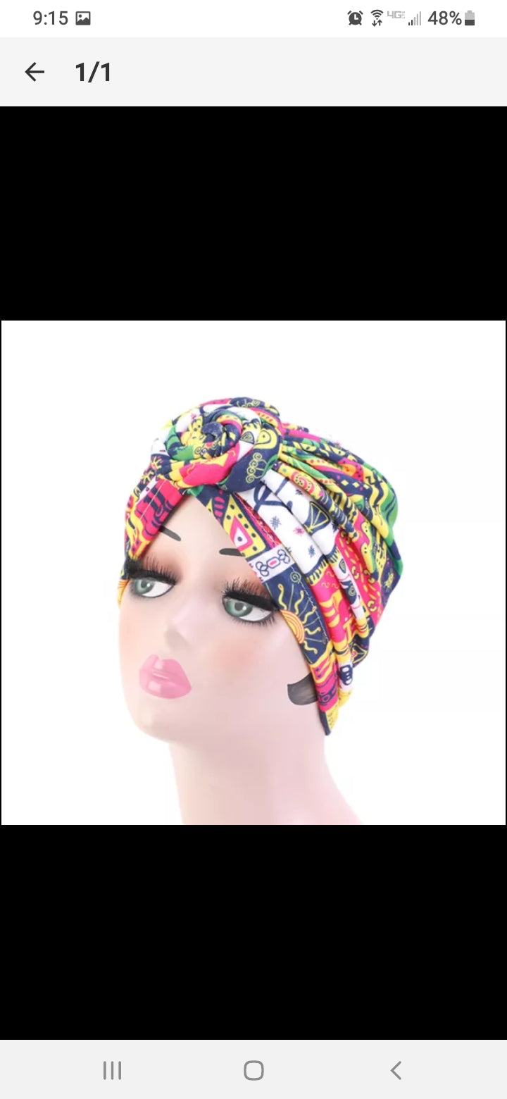 African American Stylish Turban