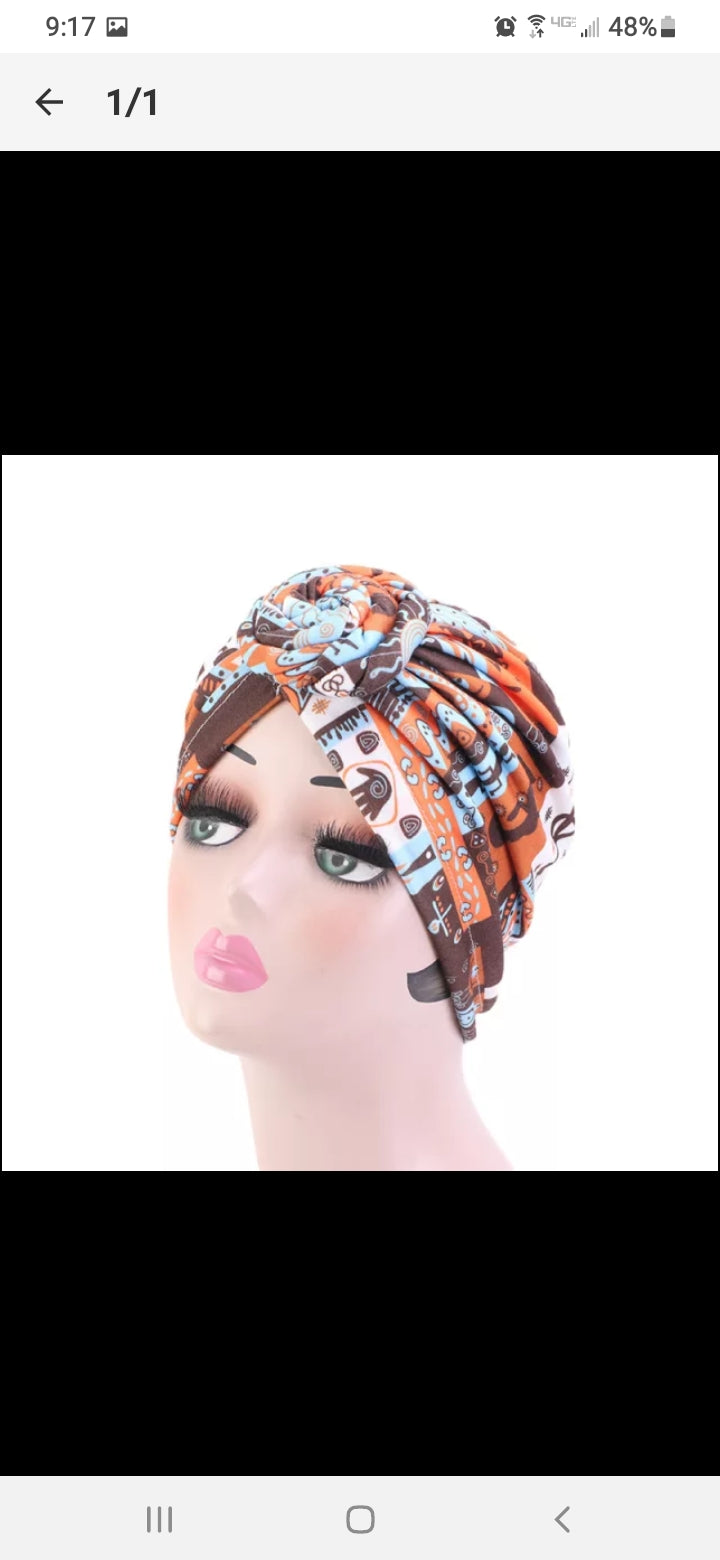 African American Stylish Turban