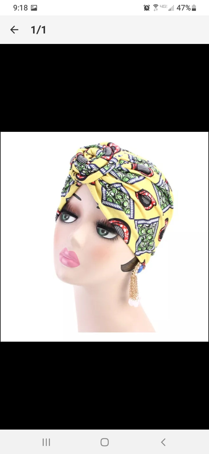 African American Stylish Turban